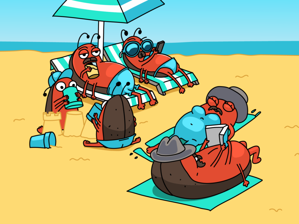 Bugs de vacaciones